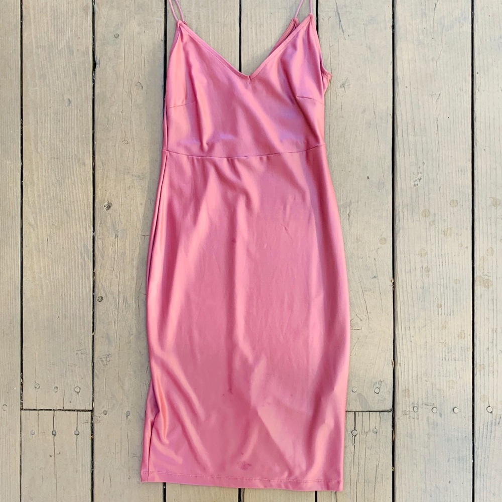 For 21 Mauve Vinyl Cami Slip Dress